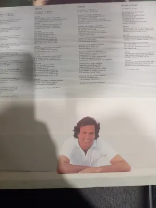 Julio Iglesias 33 giri Amanti