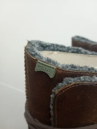 Botas Camper Piel Borreguillo Marrón