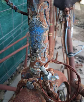 Bicicletas antiguas para restaurar