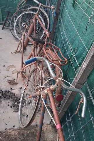 Bicicletas antiguas para restaurar