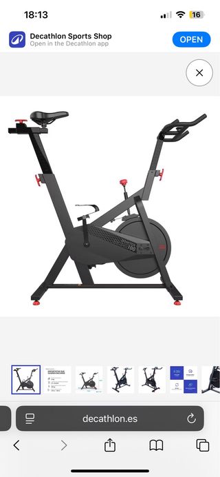 Bicicleta Spinning Domios Bicking 100.