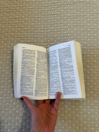 Diccionario básico español francés.