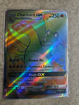 Carta Pokémon Charizard GX 150/147 Secret Rare