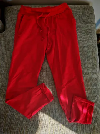 Pantaloni tuta rossi