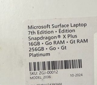 Microsoft Surface X Plus Gris/Plata