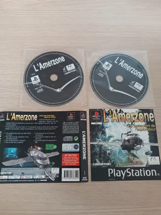 L'Amerzone PS1 - 2 CD + Copertina
