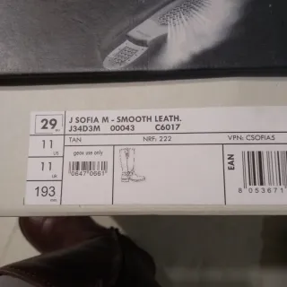 Stivali Geox marrone bambina