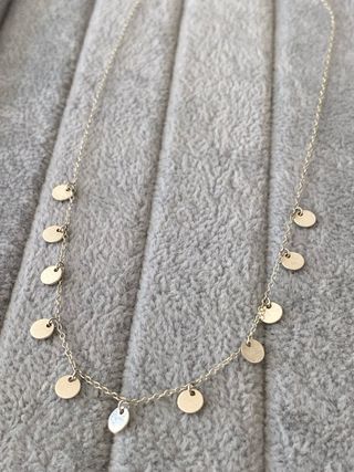 Collar choker plaquitas Plata 925
