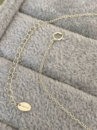 Collar choker plaquitas Plata 925