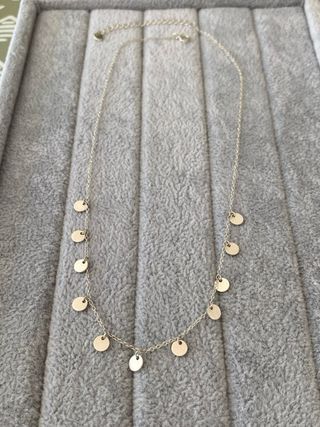 Collar choker plaquitas Plata 925