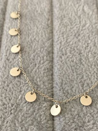 Collar choker plaquitas Plata 925