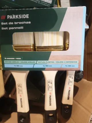 Set de brochas Parkside