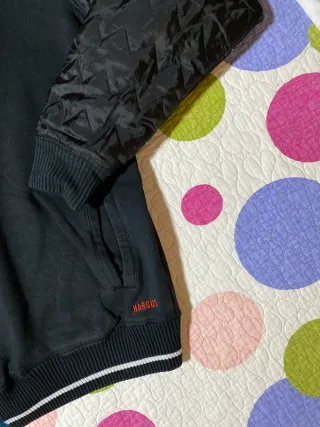 Chaqueta Hargus Negra Gris Talla L