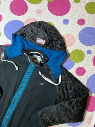 Chaqueta Hargus Negra Gris Talla L