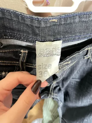 Pantalones vaqueros tiro bajo mujer