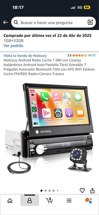 Radio Android 1 DIN Hodozy probada