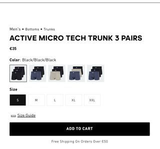 Pack 3 Calzoncillos Adidas Active Micro  S - XXL