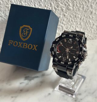 Reloj Hombre Deportivo Doble Pantalla Negro