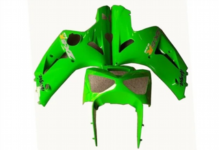CARENADO PINTADO KAWASAKI ZX6R 2003-2004 VERDE