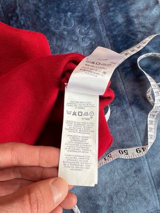 Polo Ralph Lauren Sudadera Roja Media Cremallera