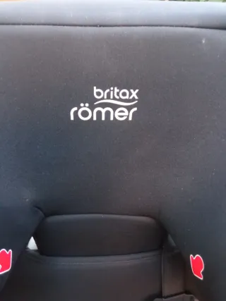 Silla coche Britax Römer negra