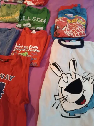 Lote Ropa Niños 4-8 Años variada €1'12 cada prenda