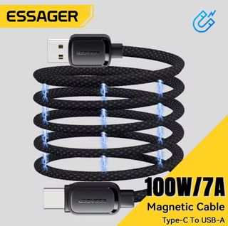 Cable Magnético Essager 100W USB-C