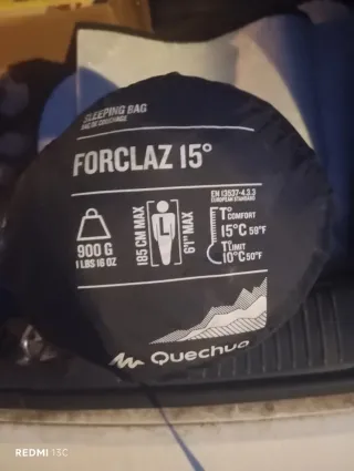 Forclaz 15° Saco de Dormir Quechua