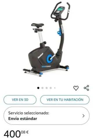 Reebok GB60 Bicicleta de Ejercicio Magnética