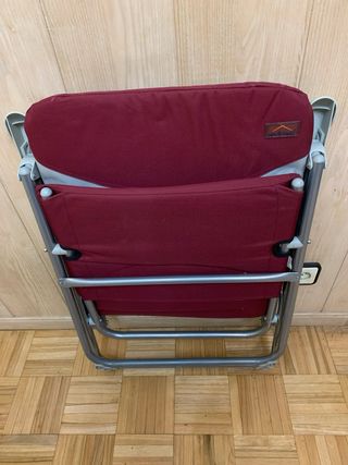 Tumbona de campo plegable