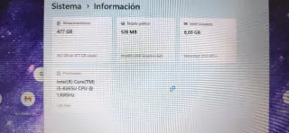 ASUS VivoBook 14 i5 8ª gen 8GB RAM 512GB SSD