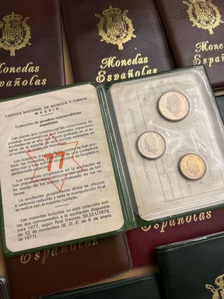 Colección Monedas Españolas 1972-1998