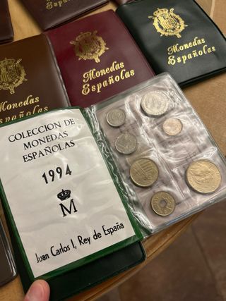 Colección Monedas Españolas 1972-1998