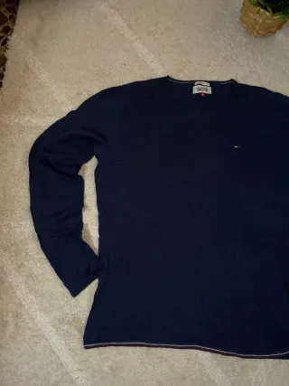 Camiseta Tommy Hilfiger azul manga larga