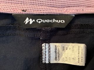Pantalón corto montaña y trekking Quechua Mujer