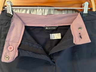 Pantalón corto montaña y trekking Quechua Mujer