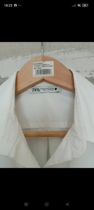 Blusón Oversize XS Blanco