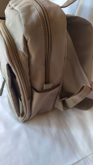 Mochila Adolfo Dominguez Beige