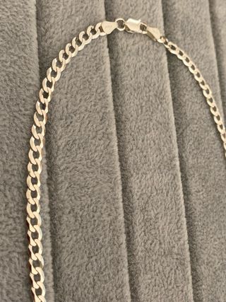 Cadena Barbada 120 60cm Plata925