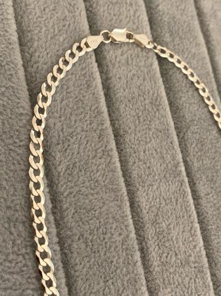 Cadena Barbada 120 60cm Plata925