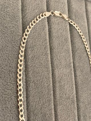 Cadena Barbada 120 60cm Plata925