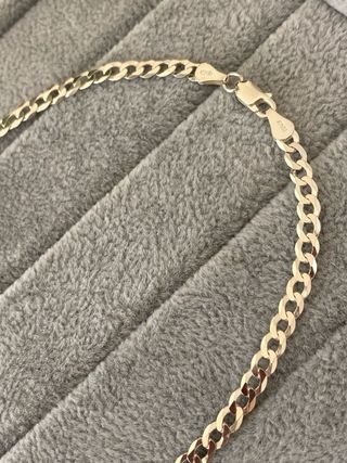 Cadena Barbada 120 60cm Plata925