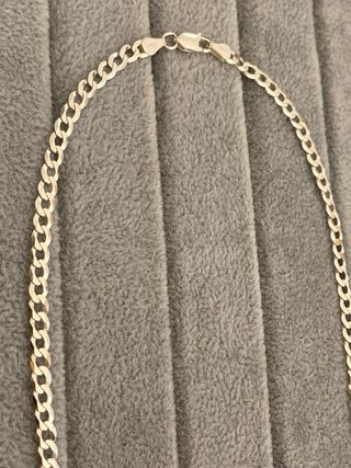 Cadena Barbada 120 60cm Plata925