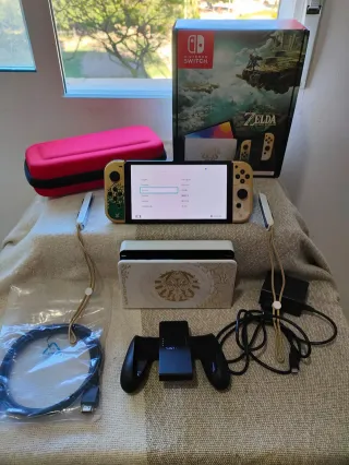 Nintendo Switch OLED Edición Zelda