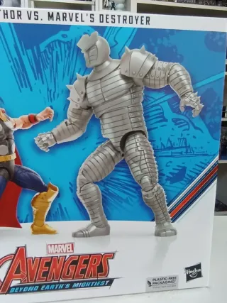 Figuras Marvel Legends Thor vs Destroyer