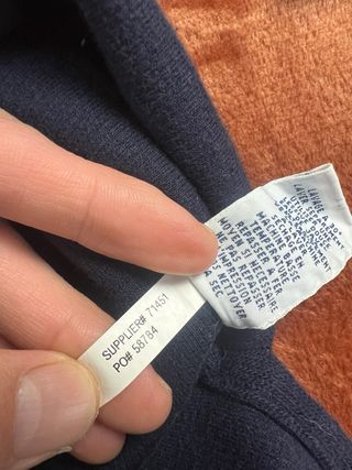 Polo Ralph Lauren Sudadera Azul Media Cremallera