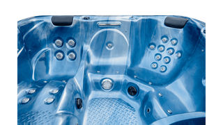 Jacuzzi Oasis Blanco/Azul