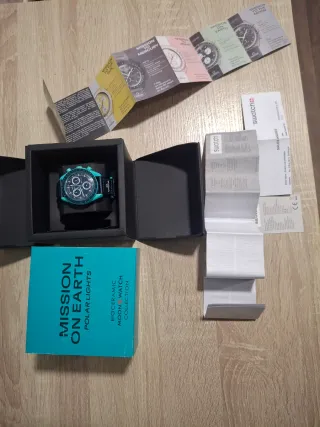 Omega x Swatch Mission to the Earth