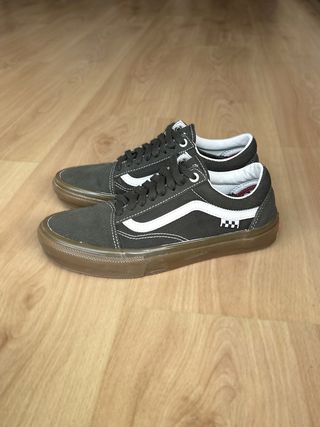 Zapatillas Vans 40, Skate Old Skool suela gum
