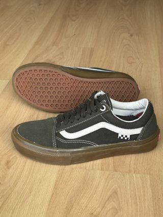 Zapatillas Vans 40, Skate Old Skool suela gum